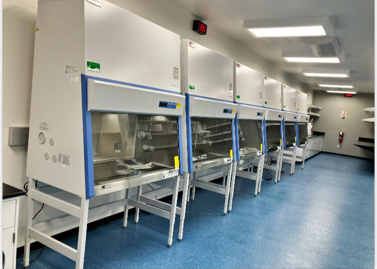 Medical lab equipment white glove delivery service portfolio