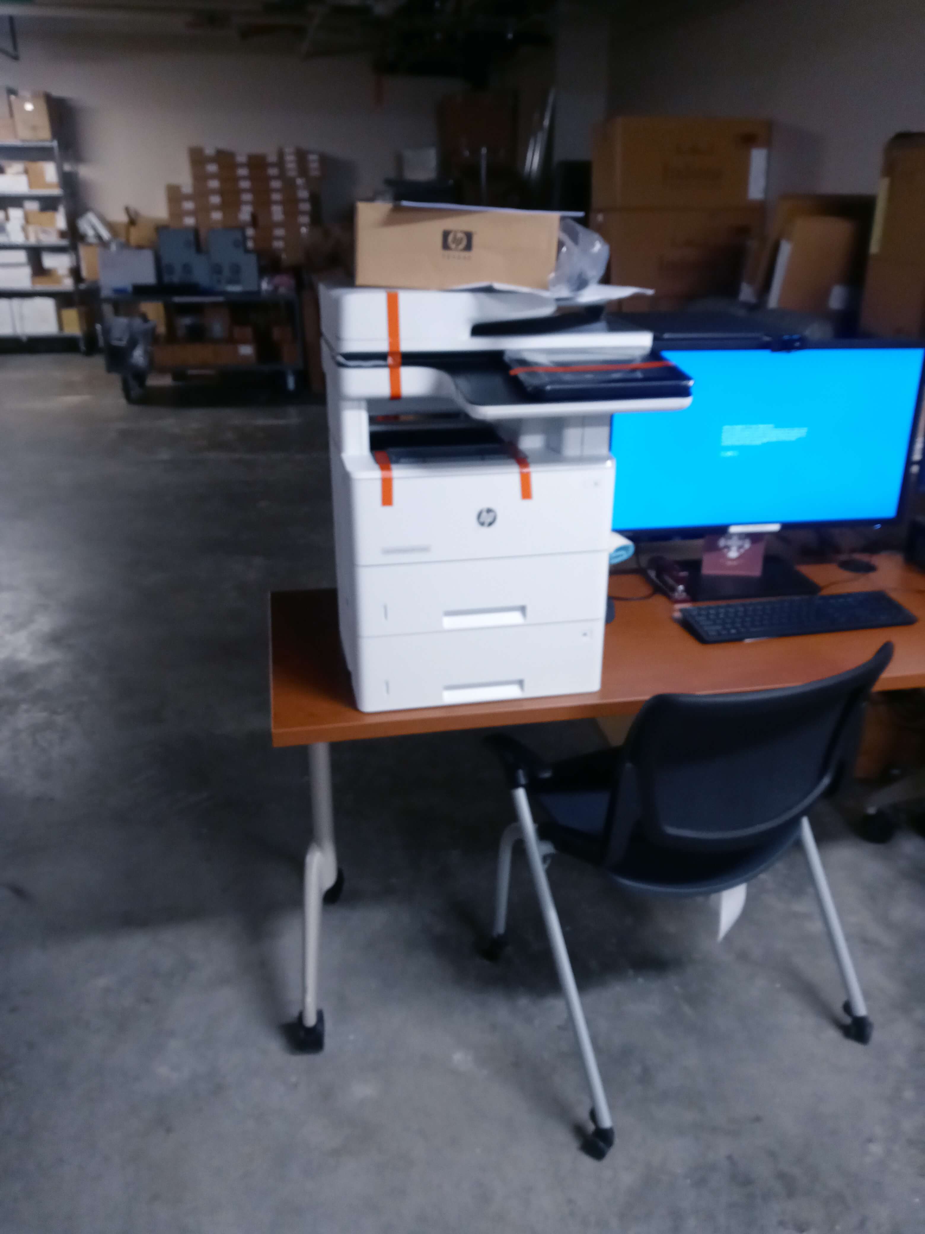 EWG Solutions enterprise printer white glove delivery and installation